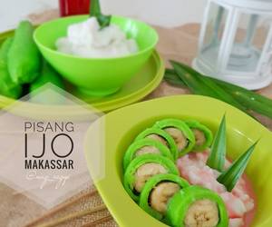 Resep Populer Pisang Ijo Makassar Mantul Banget