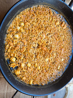 Una foto de Arroz a la banda