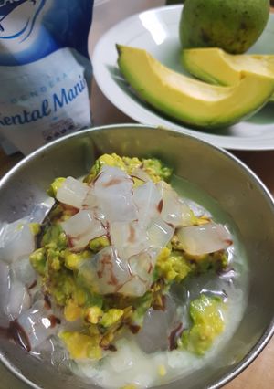 Foto resep Es Teler Alpukat sederhana