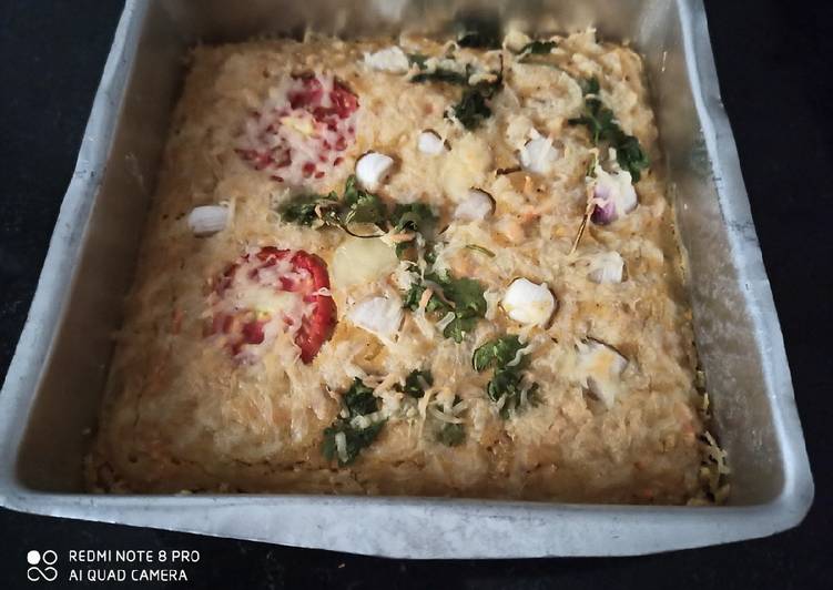 Besan cake / Savoury cake