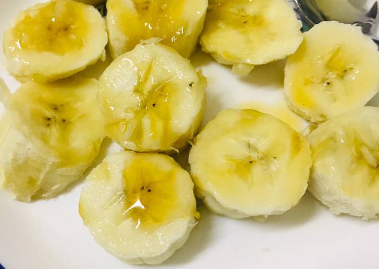 Easiest Way to Make Banana and honey for breakfast in 29 Minutes for Mom