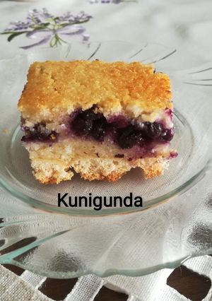 Áfonyás felfújt recept fotója