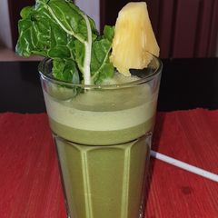 A picture of Spinachsmoothie#weeklyjikoni challenge.
