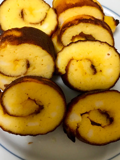 A picture of Datemaki roll (Sweet rolled omlet).