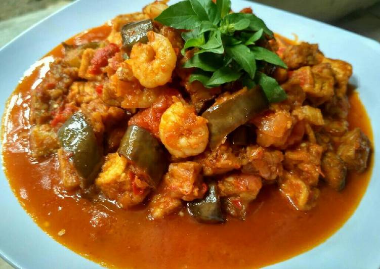 Resep Udang terong balado oleh Ferisa Ardiana Fridayasa 