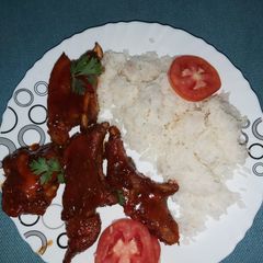 A picture of Pork spare ribs.