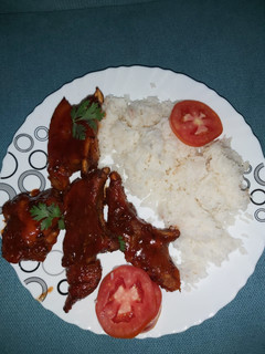 A picture of Pork spare ribs.