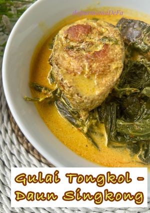 Foto resep Gulai Tongkol - Daun Singkong