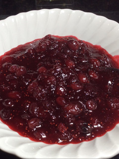 Una foto de Salsa de Arándanos Rojos