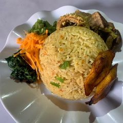 A picture of Coconut rice.