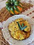 Frittelle di zucca con erbette aromatiche, cottura airfryer 🌷