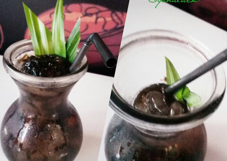 Resep Es Teh Rosella Cao Pandan yang Enak