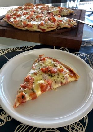 Una foto de Masa de pizza a la piedra