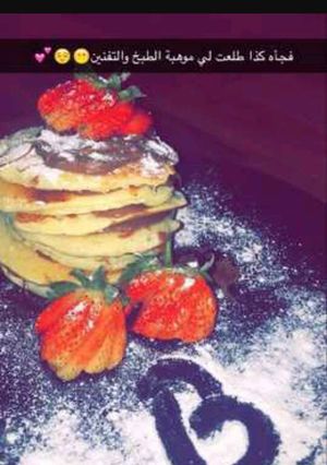 صورة لوصفة بان كيك على طريقه شوشو