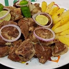 A picture of Namkeen ghosht.