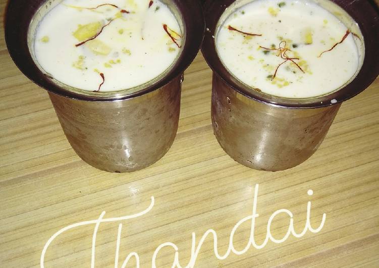 Steps to Prepare Perfect Thandai