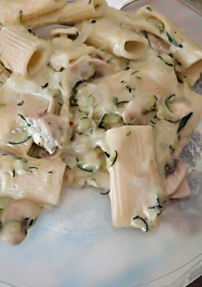 Una foto de Rigatoni vegetariano