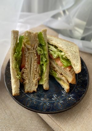 Gambar Chicken Sandwich (leftover KFC)