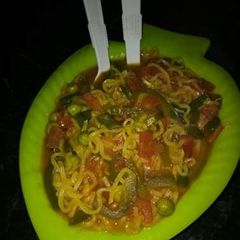A picture of Vegetables aata noodle.