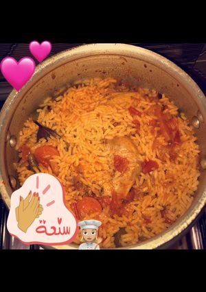 صورة لوصفة كبسة سهله ولذيذه 👌🏻