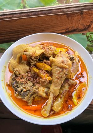 Foto resep Ayam Kuah Santan Pedas