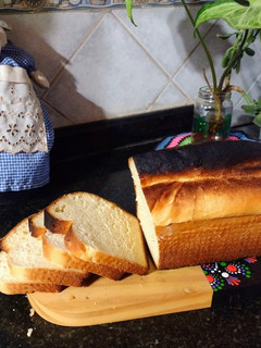 Una foto de Pan lactal