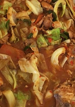 Foto resep Tongseng Ayam Pedas Ala Anak Kost