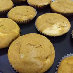A picture of Vanilla coffee cupcakes.