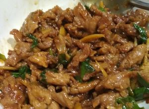 Foto resep Chinese Pork and Ginger stir fry a.k.a Tumis Daging Babi Jahe