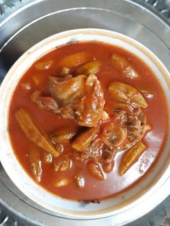 صورة لوصفة بامية 🍽