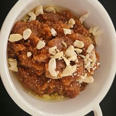A picture of Moong Dal Halwa.