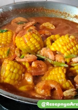 Foto resep Udang Saus Padang