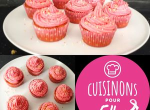 Une photo de Cupcakes vanille /fraise