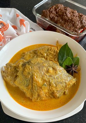 Foto resep Gulai Kepala Ikan Kakap Praktis