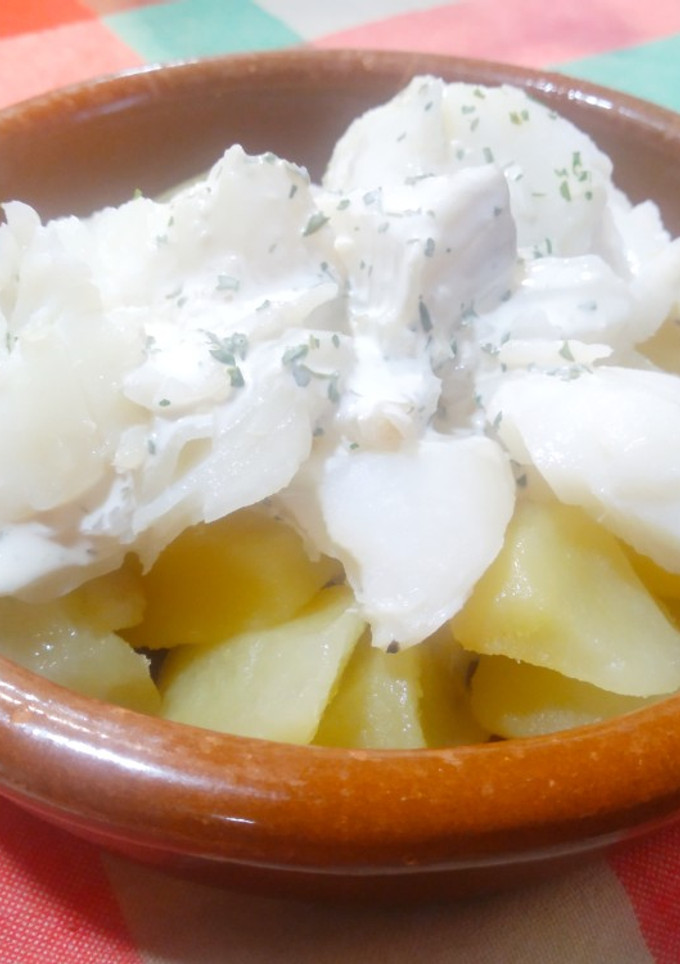 Una foto de Bacalao blanco