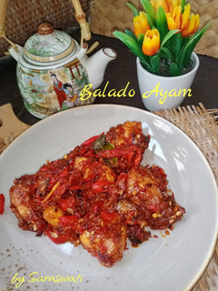 Foto resep Balado Ayam Goreng