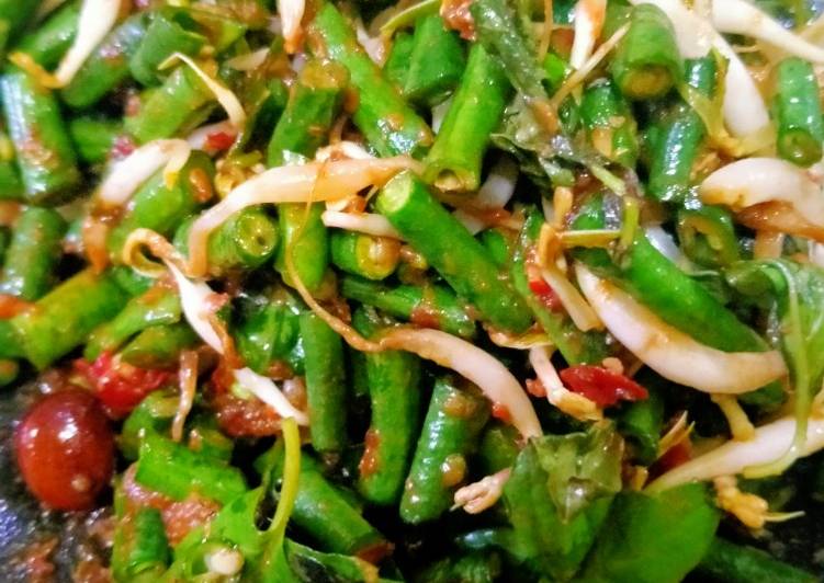 Pencok kacang panjang toge