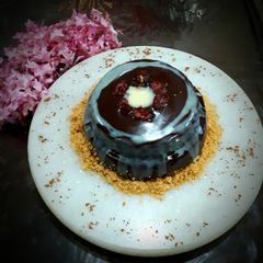 A picture of Chocolate Cake eggless.