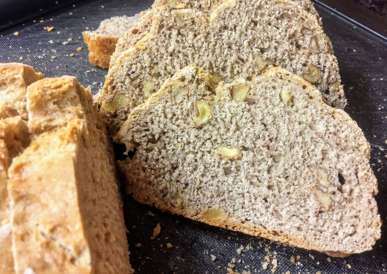 Pain aux noix (vegan)