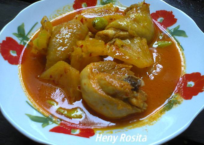 Resep Gulai Ayam Nanas Oleh Heny Rosita Cookpad