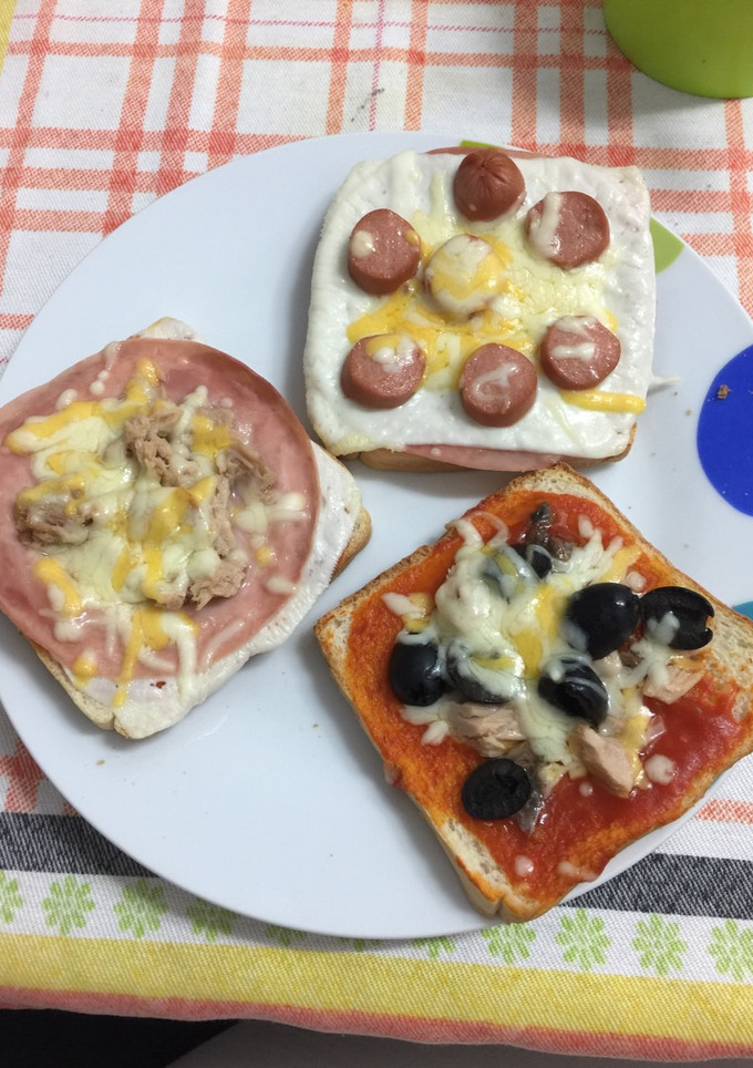 Una foto de Mini pizzas