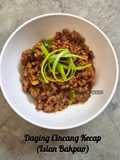 Daging Cincang Kecap (Isian Bakpao)