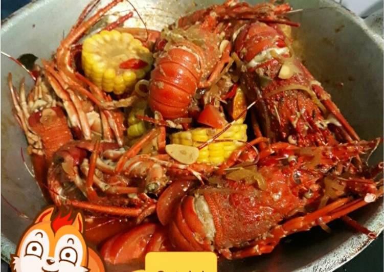 Resep LOBSTER saustiram campur jagung, Menggugah Selera