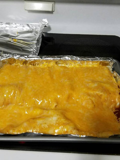 A picture of Chicken Enchiladas.