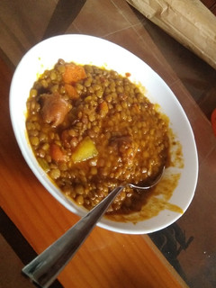Una foto de Lentejas con chorizo