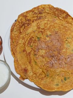 वेज बेसन चीला (Veg besan cheela recipe in hindi) रेसिपी मुख्य फोटो
