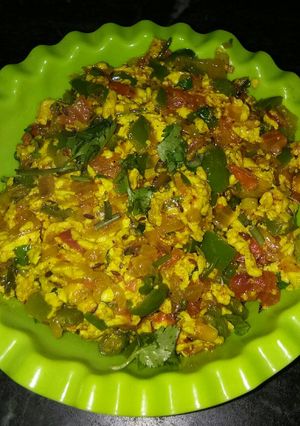 A picture of Paneer Bhurji.