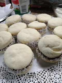 Una foto de Alfajores de maicena