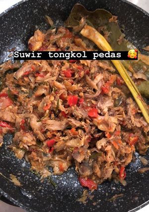 Foto resep Suwir tongkol pedas
