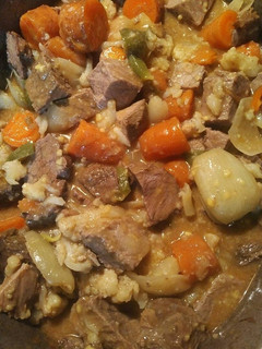 A picture of Stew beef.